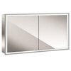 Emco Asis Prime spiegelkast inbouw met 2 deuren met LED verlichting rondom met lichtpakket 130x73cm met verspiegelde achterwand SW71881 Emco Asis Prime spiegelkast inbouw met 2 deuren met LED verlichting rondom met lichtpakket 130x73cm met verspiegelde achterwand SW71881
