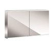 Emco Asis Prime 2 spiegelkast opbouw m. 2 deuren met LED verlichting m. lichtpakket 120x70cm m. witte glazen achterwand SW97849 Emco Asis Prime 2 spiegelkast opbouw m. 2 deuren met LED verlichting m. lichtpakket 120x70cm m. witte glazen achterwand SW97849
