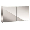 Emco Asis Prime 2 spiegelkast opbouw m. 2 deuren met LED verlichting m. lichtpakket 130x70cm m. verspiegelde achterwand SW97843 Emco Asis Prime 2 spiegelkast opbouw m. 2 deuren met LED verlichting m. lichtpakket 130x70cm m. verspiegelde achterwand SW97843