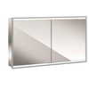 Emco Asis Prime 2 spiegelkast inbouw m. 2 deuren met LED verlichting 120x73cm m. witte glazen achterwand SW97863 Emco Asis Prime 2 spiegelkast inbouw m. 2 deuren met LED verlichting 120x73cm m. witte glazen achterwand SW97863
