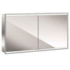 Emco Asis Prime 2 spiegelkast inbouw m. 2 deuren met LED verlichting m. lichtpakket 130x73cm m. verspiegelde achterwand SW97871 Emco Asis Prime 2 spiegelkast inbouw m. 2 deuren met LED verlichting m. lichtpakket 130x73cm m. verspiegelde achterwand SW97871