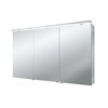 Emco Asis Pure spiegelkast m. 3 deuren met LED verlichting boven en onder 120x72.8x15.3cm SW97891 Emco Asis Pure spiegelkast m. 3 deuren met LED verlichting boven en onder 120x72.8x15.3cm SW97891