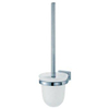 Geesa Hotel Brosse de toilette avec support Chrome (tête de brosse blanche) 0650184