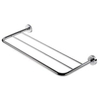 Geesa Luna porte-serviettes étagère 60cm chrome 0653136