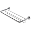 Geesa Luna handdoekplateau met handdoekhouder 60cm chroom TWEEDEKANS OUT14340