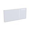 Geberit Omega70 bedieningplaat met dualflush frontbediening voor toilet/urinoir 11.2x5cm glas umbra 0700257 Geberit Omega70 bedieningplaat met dualflush frontbediening voor toilet/urinoir 11.2x5cm glas umbra 0700257