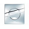 Wisa Maro plaque de commande plastique mécanique 16x16cm avec interruption de chasse pour élément WC XS chrome brillant 0701526