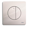 Wisa Gaia bedieningspaneel dualflush DF pergamon 0712299 Wisa Gaia bedieningspaneel dualflush DF pergamon 0712299