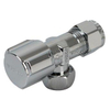 Schell robinet d''arrêt d''angle à compression 3/8"x12mm chrome SW29550