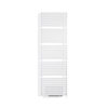 Vasco Agave HR-EL-BL radiateur électrique - 150.1x50cm - avec soufflerie 26/500 - 750W - 9016 blanc SW160358
