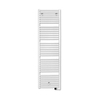 Vasco Iris elektrische radiator - 110.4x50cm - 500W - Traffic White SW160414