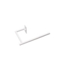Vasco Niva S barre porte-serviettes courte pour Niva S blanc structuré 7211847