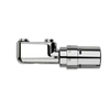 Vasco Design tête thermostatique de radiateur d'angle chromé 7240303