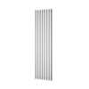 Plieger Trento designradiator verticaal met middenaansluiting 1800x470mm 1086W mat zwart SW224611 Plieger Trento designradiator verticaal met middenaansluiting 1800x470mm 1086W mat zwart SW224611