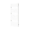 Plieger Genua M designradiator horizontaal middenaansluiting 1520x550mm 800W antraciet metallic SW225743 Plieger Genua M designradiator horizontaal middenaansluiting 1520x550mm 800W antraciet metallic SW225743
