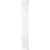 Plieger Cavallino designradiator enkel verticaal 2000x602mm 1395W wit 7251060 Plieger Cavallino designradiator enkel verticaal 2000x602mm 1395W wit 7251060