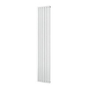 Plieger Siena radiateur design vertical simple 1800x318mm 766W noir mat SW224604