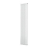 Plieger Siena Radiateur design vertical simple 180x31.8cm 766W Noir mat SW224604