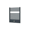 Plieger Lucca designradiator horizontaal 775x600mm 415W donkergrijs structuur 7253407 Plieger Lucca designradiator horizontaal 775x600mm 415W donkergrijs structuur 7253407