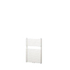 Plieger Florian Nxt M designradiator enkel horizontaal met middenaansluiting 722x500mm 391W mat wit 7255163