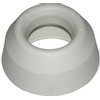 De Beer Mulet valpijpverbinding - 44x48mm - wit 0730114