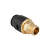 Geberit Push Fit Overgangsfitting buitendraad messing 20x1/2 7950229 Geberit Push Fit Overgangsfitting buitendraad messing 20x1/2 7950229