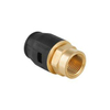 Geberit Push Fit Overgangsfitting binnendraad messing 20x3/8 0730374 Geberit Push Fit Overgangsfitting binnendraad messing 20x3/8 0730374