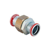 Geberit Mapress C staal rechte koppeling 3 delig met perssokken verzinkt 42mm 7465226 Geberit Mapress C staal rechte koppeling 3 delig met perssokken verzinkt 42mm 7465226