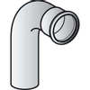 Geberit Mapress C-staal bocht - 90 graden verzinkt mof/spie - 22mm 7465440