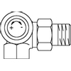 Oventrop thermostatische radiatorafsluiter AV9 3/8 dubbel haaks links 7500042 Oventrop thermostatische radiatorafsluiter AV9 3/8 dubbel haaks links 7500042