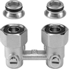 Honeywell Ultraline Verafix H onderaansluitblok 1/2 bidr KVS=18 haaks 7501070 Honeywell Ultraline Verafix H onderaansluitblok 1/2 bidr KVS=18 haaks 7501070