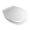 ABU City abattant de WC avec couvercle avec charnières en inox blanc 0750239