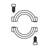 Oventrop Diefstalbeveiliging voor XH LH DH LD 7503202