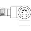 Oventrop Thermostatische radiatorafsluiter E 1/2 rechts Kvs 0,65 m3 h wit 7503725 Oventrop Thermostatische radiatorafsluiter E 1/2 rechts Kvs 0,65 m3 h wit 7503725