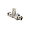 Viega Sanpress voetventiel SC 15x1/2 recht brons 7541599 Viega Sanpress voetventiel SC 15x1/2 recht brons 7541599