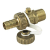 Bpe vanne de remplissage et de vidange laiton 1/2 avec presse-étoupe et capuchon/clé de fonctionnement 7542099