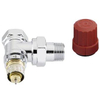 Danfoss RA NC Robinet de radiateur thermostatique 1/2 bi bu coudé chrome 7570070