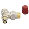 Danfoss radiatorafsluiter met voorinstelling 3/8 haaks Kvs = 065 m3/h RA N10 7572304