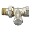 Danfoss robinet de pied droit 1/2\ - Kvs = 2,50 m3/h - RLV15 m. Possibilité de remplissage et de vidange 7572336