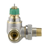 Danfoss Dynamic Valve thermostatische radiatorafsluiter dubbel haaks rechts 1/2 instelbaar debiet van 25 135 l/h RA DV SW72152