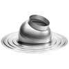Burgerhout plakplaat met verstelbare schaal 140mm aluminium 7702337