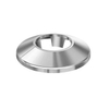 Flamco RVC CV-buisrozet 28mm kunststof chroom 7702749