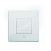 Wisa Delos bedieningspaneel vierkant kunststof 16x16cm spoelonderbreking SO glanschroom 0770451 Wisa Delos bedieningspaneel vierkant kunststof 16x16cm spoelonderbreking SO glanschroom 0770451