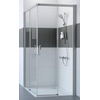 Huppe Classics 2 easy entry 2 delig hoekinstap 100 100x200cm zilver glans helder glas GA30186 Huppe Classics 2 easy entry 2 delig hoekinstap 100 100x200cm zilver glans helder glas GA30186