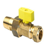VSH Gaskogelkraan buitendraad x knel 1/2 x15mm recht 7815294 VSH Gaskogelkraan buitendraad x knel 1/2 x15mm recht 7815294