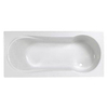 Wisa Fontana Baignoire acrylique rectangulaire 160x70x41cm blanc 0790046