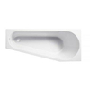 Wisa Avellino baignoire Acrylique biseauté 160x70x40cm droite blanche 0790160