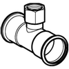 Geberit Mapress T stuk verlopend binnendraad RVS 54 2 54mm 7950067 Geberit Mapress T stuk verlopend binnendraad RVS 54 2 54mm 7950067
