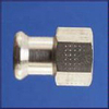 Geberit Mapress rechte koppeling binnendraad RVS 1/2 x15mm 7950191 Geberit Mapress rechte koppeling binnendraad RVS 1/2 x15mm 7950191