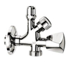 Raminex vanne de vidange combi 1/2x3/4x3/8 avec bouton de commande 10mm à coudex 7972031